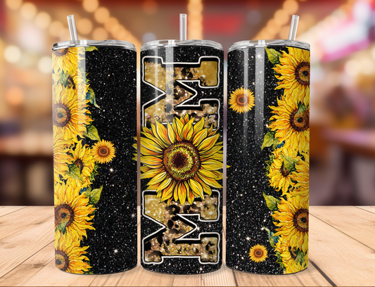 Sunflower Mom Tumbler