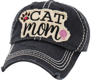 Cat Mom Vintage Shack Hat