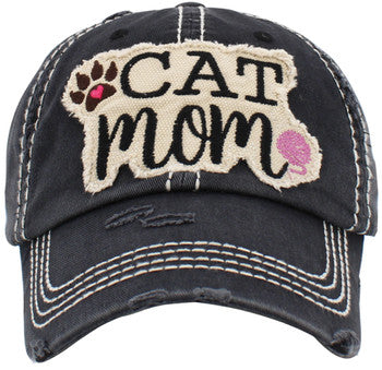 Cat Mom Vintage Shack Hat